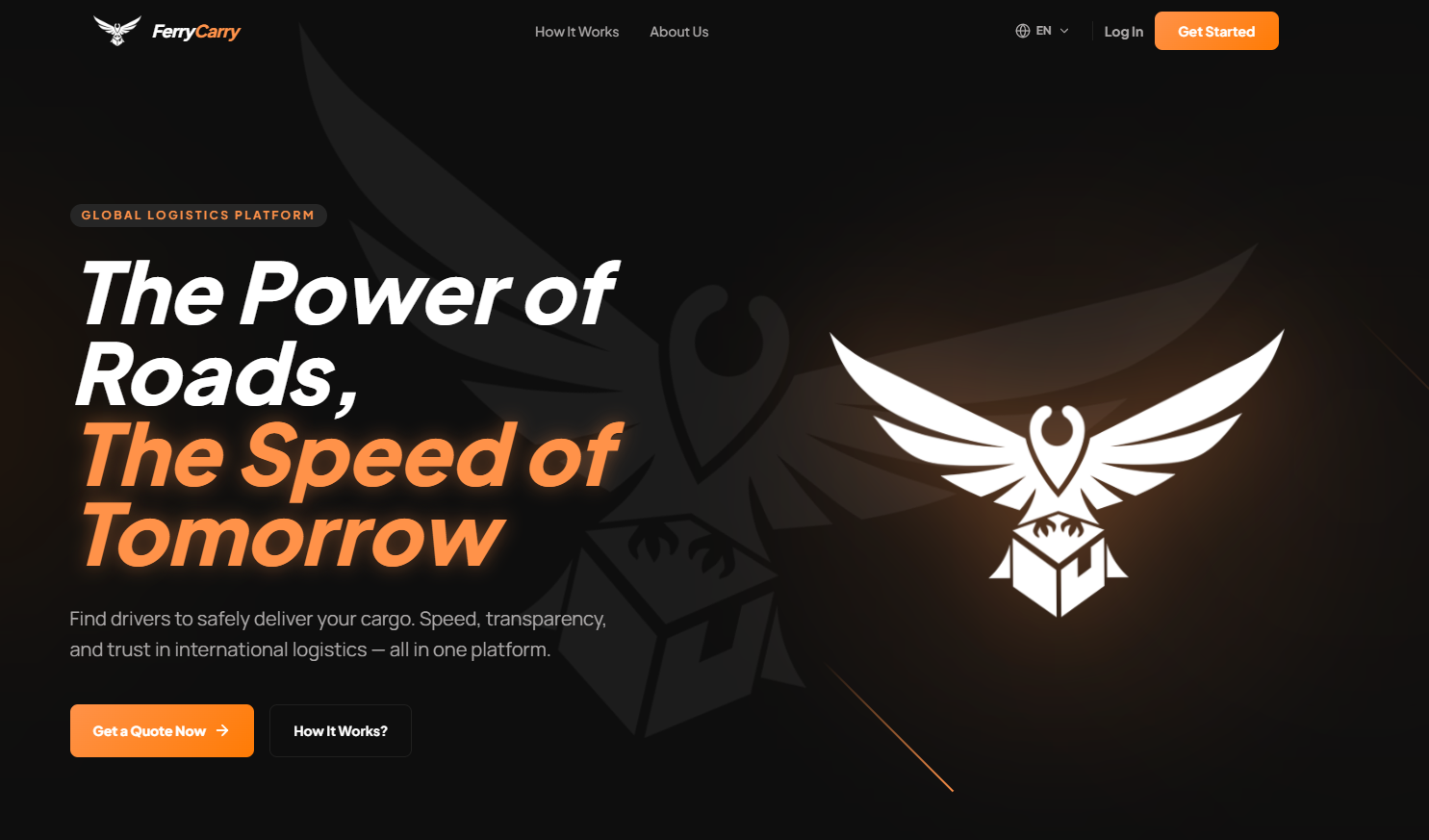 FerryCarry — Logistikplattform